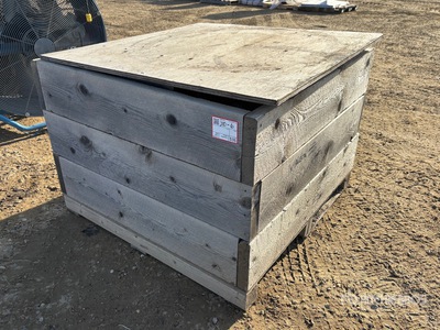 4 ft x 4 ft x 4 ft Container of Assorted Camlock Fittings