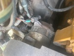 Engine with A/C Compressor
