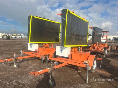 2016 Wanco WVT3 Solar Babillard