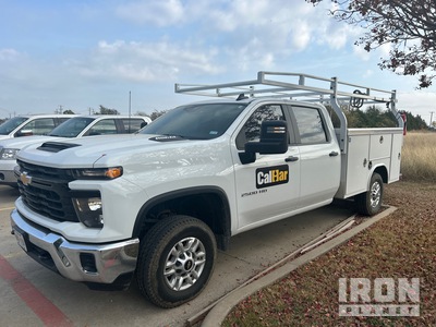 2025 Chevrolet 2500 HD Custom 4x4 Crew Cab Service Truck
