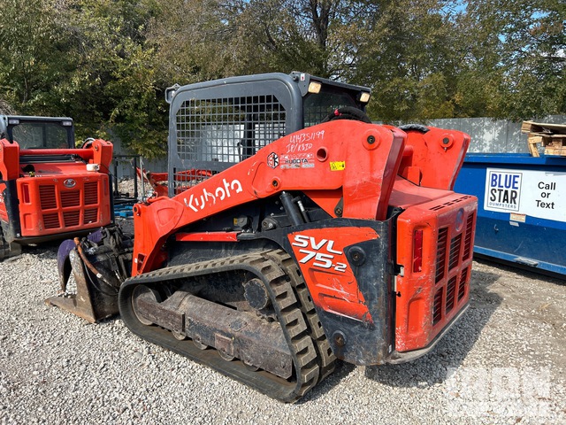 MINI CARGADOR SOBRE ORUGAS 2022 KUBOTA SVL752W