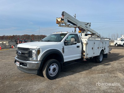 2010 Versalift 40 ft on 2019 Ford F-550 XL 4x4 Bucket Truck