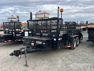 2009 Marksman 14 ft T/A Nutsaanhangwagen