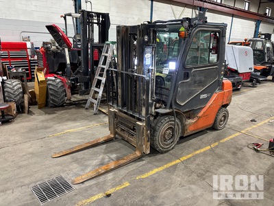2011 (unverified) Toyota 8FGU25 4650 lb Cushion Tire Forklift