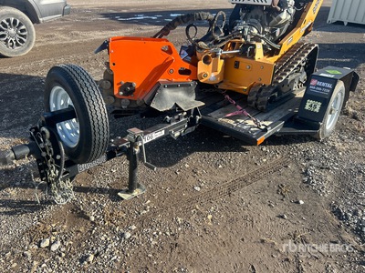 2021 Barreto 10 ft S/A Trencher Trailer