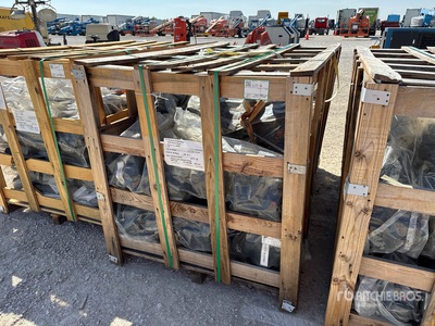 Quantity of (20) 230 x 72 x 45 SHW Rubber Sporen (Unused)