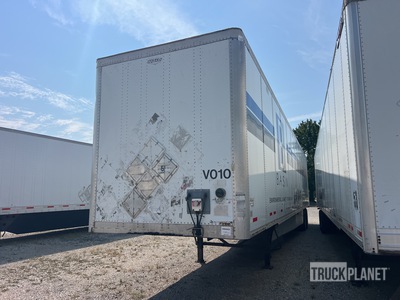 2012 Wabash DVLSHPC 53 ft x 102 in T/A Van Trailer