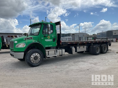 2017 Freightliner Business Class M2 6x4 Flatbed Truck