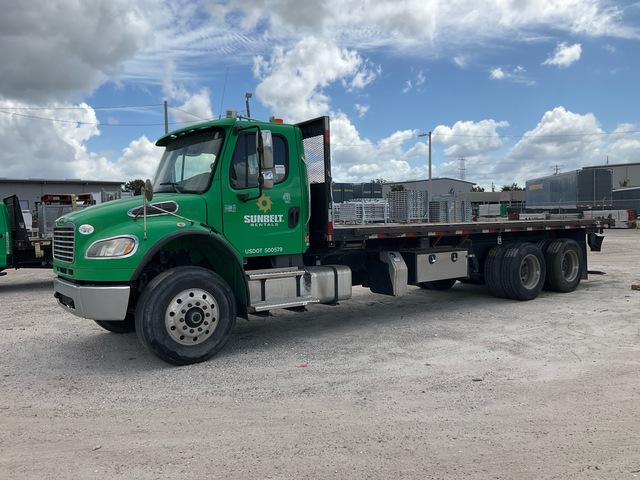 2017 Freightliner Business Class M2 6x4 Flatbed Truck 2017 Freightliner Business Class M2 6x4 Flatbed Truck