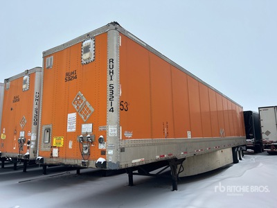 2005 Wabash 53 ft x 102 in T/A Van Trailer