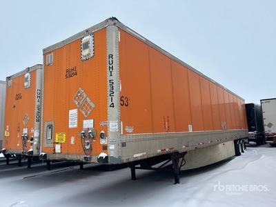 2005 Wabash 53 ft x 102 in T/A Gesloten aanhangwagen