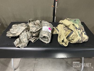 (5) Bivy Covers, (11) Wet Weather Ponchos & Assorted Items