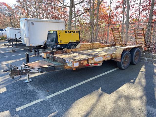 1999 Custom Trailer 16 ft T/A Equipment Trailer