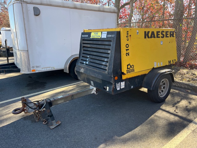 2012 Kaeser M57 210 cfm Mobile Air Compressor 2012 Kaeser M57 210 cfm Mobile Air Compressor