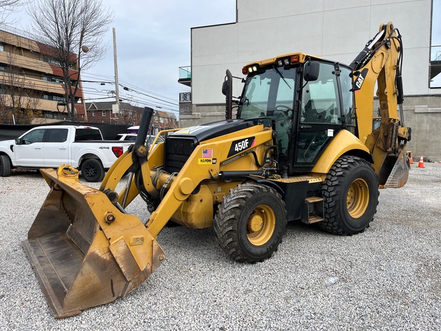 2016 Cat 450F 4x4 Backhoe Loader