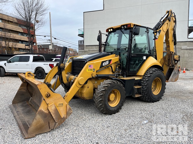 2016 Cat 450F 4x4 Backhoe Loader in Long Island City, New York, United ...