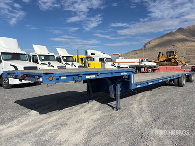 1988 Great Dane 48 ft T/A Lead Single Drop Step Deck Trailer