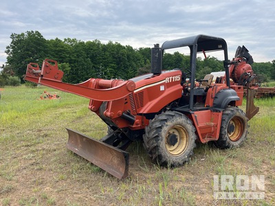 2003 Ditch Witch RT115H 4x4 Trencher Cable Plow