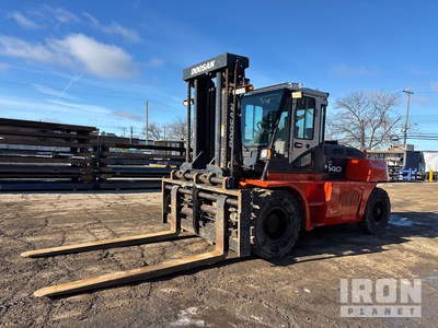 2016 (unverified) Doosan D140S-7 30850 lb Pneumatic Tire Forklift