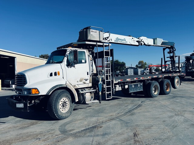 2006 Gormach Articulated Boom on 2007 Sterling L9500 8x4 Boom Truck 2006 Gormach Articulated Boom on 2007 Sterling L9500 8x4 Boom Truck