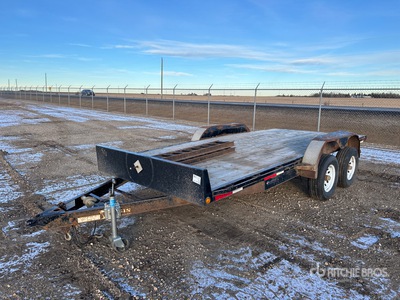2016 Oasis 16 ft T/A Equipment Trailer