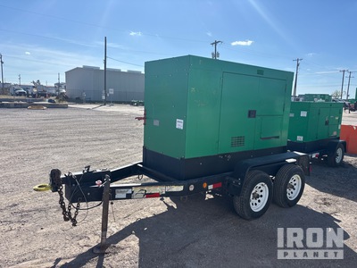 2016 MQ Power DCA45SSIU4FSG 36 kW Mobile Generator Set