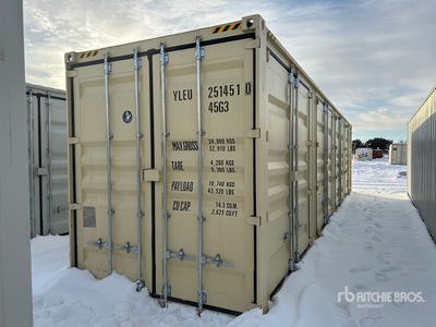 2025 40 ft High Cube Multi-Door Storage Container