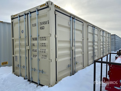 2025 40 ft High Cube Multi-Door Storage Container (Unused)