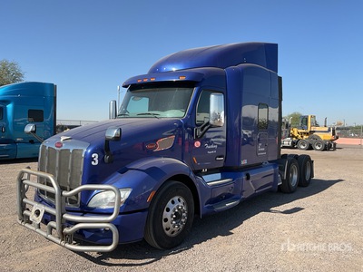 2019 Peterbilt 579 6x4 3- Achs Sattelzugmaschine mit Schlafkabine