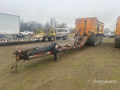 2001 Trail King 16 ft 6 in Quad/A Pup Dump Trailer