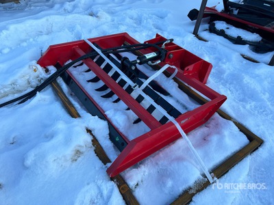 2025 GIYI GY-MFR44 44 in MINI Flat Ripper Divers - Accessoires pour chargeuse à différentiel - Fits GIYI MFR44 (Unused)