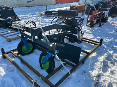 2025 GIYI GY-MGR51 60 in MINI Hydraulic Grader (With Wheels) Livellatrice per mini pala - Fits GIYI MGR51 (Unused)