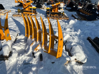 2025 GIYI 46 in Cat 303 Râteau d'excavatrice - Fits CAT 303 (Unused)