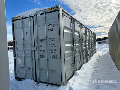 2025 40 ft High Cube Multi-Door Storage Container (Unused)
