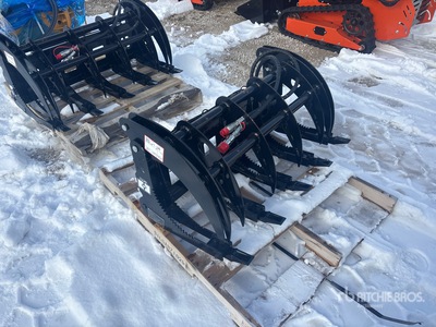 2025 GIYI GY-MCLG60 43 in Skeleton Mini Skid Steer Grapple (Unused)