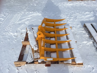 2025 GIYI Fit to cat 305 Râteau d'excavatrice (Unused)