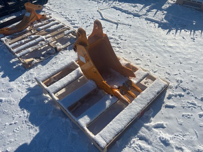 2025 GIYI GY-BK 12 in Digging Godet d'excavatrice - Fits CAT 305 (Unused)