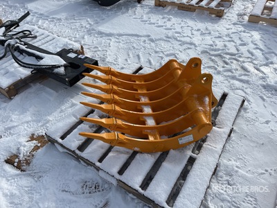 2025 GIYI Fit to cat 305 Râteau d'excavatrice (Unused)