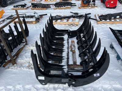 2025 GIYI GYCLG72C Skid Steer Grapple (Unused)