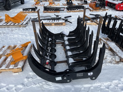 2025 GIYI GYCLG72C Skid Steer Grapple (Unused)