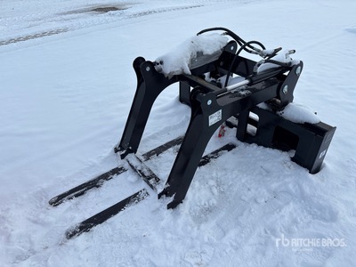 2025 GIYI GY-FC59 60 in Skid Steer Fork Clamp (Unused)