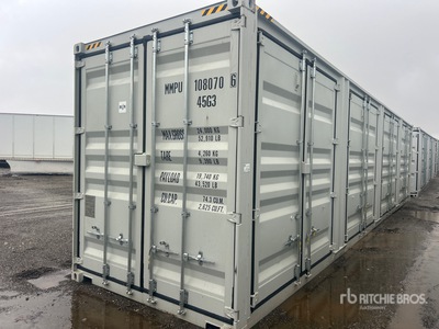 2025 40 ft High Cube Multi-Door Storage Container