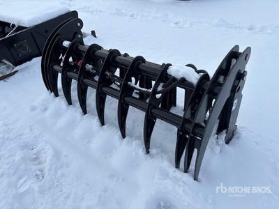 2025 GIYI GY-CLG72 72 in Log Skid Steer Grapple (Unused)