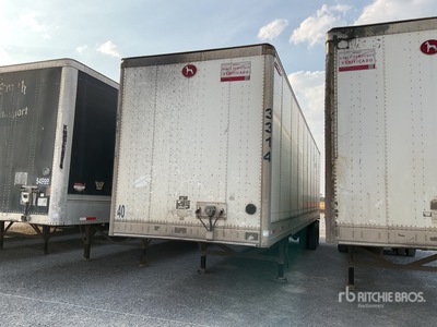 2016 Great Dane 53 ft x 102 in T/A Caja Seca / Van Trailer