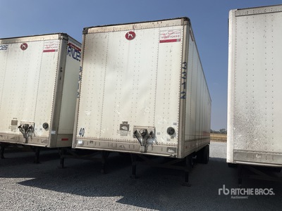 2016 Great Dane 40 ft x 102 in T/A Caja Seca / Van Trailer