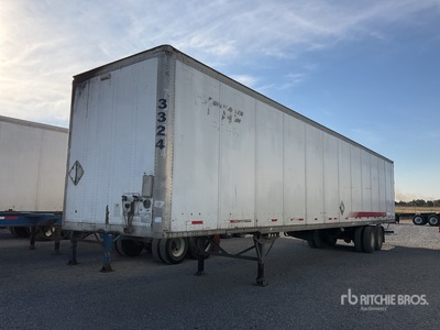 2007 Wabash 53 ft x 102 in Sliding T/A Caja Seca / Van Trailer