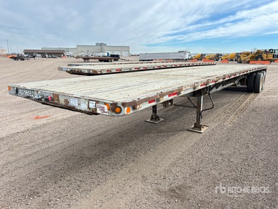 2008 Lufkin 45 ft T/A Flatbed Trailer