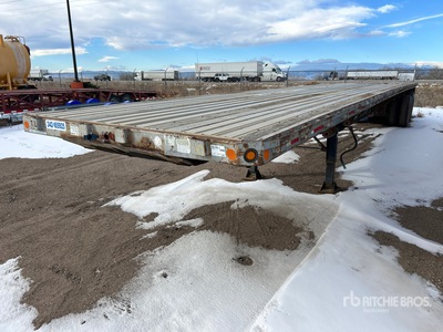 2008 Lufkin 45 ft T/A Flatbed Trailer