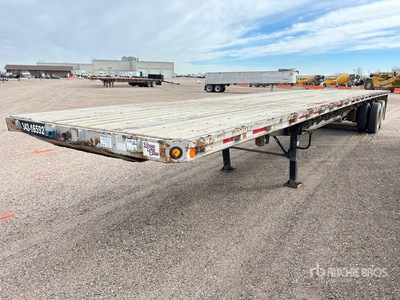 2008 Lufkin 45 ft T/A Flatbed Trailer