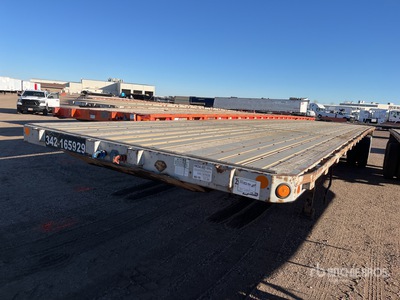 2008 Lufkin 45 ft T/A Flatbed Trailer